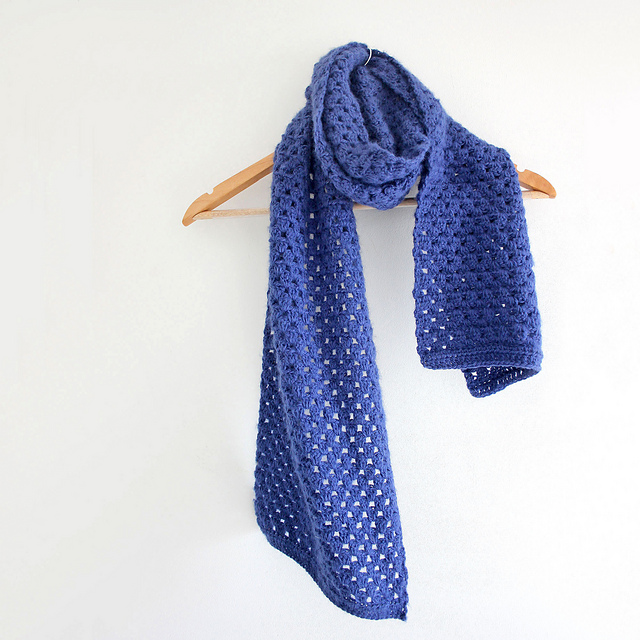 Miu Miu Granny Stripe Scarf