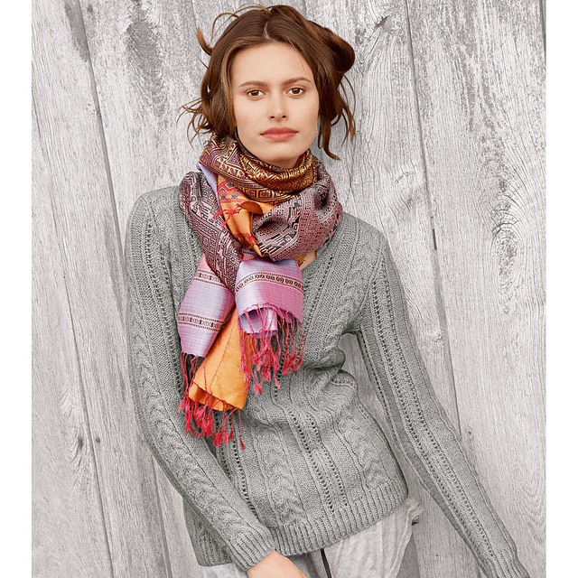 07 Pullover mit V-Ausschnitt / V-Neck Sweater