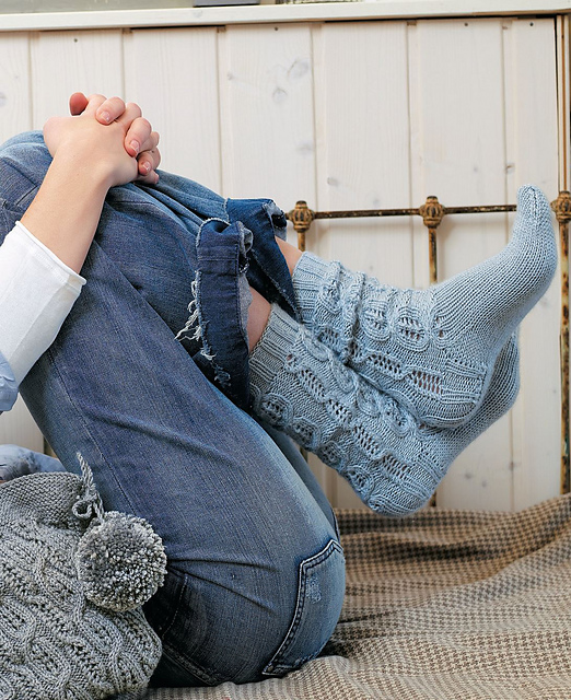 Ice cable Socks