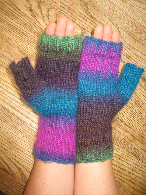 Easy Fingertipless Gloves