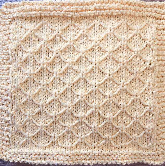 Trellis Dishcloth