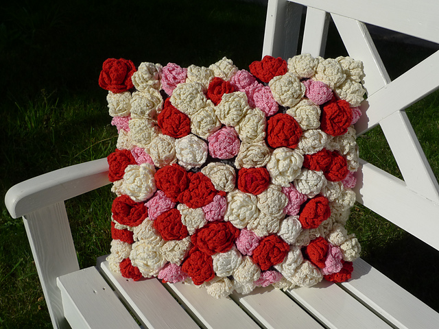 Blomsterkudde