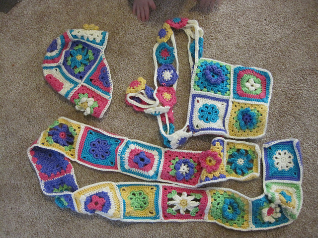 Granny Square Toddler Set