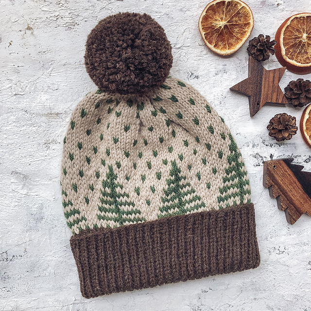 Pine hat