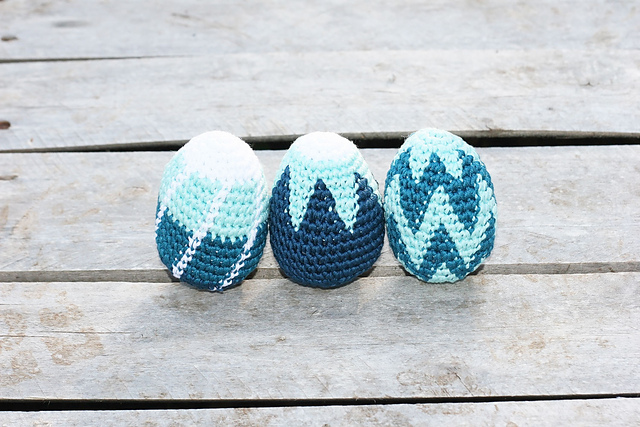 Tapestry Easter Eggs