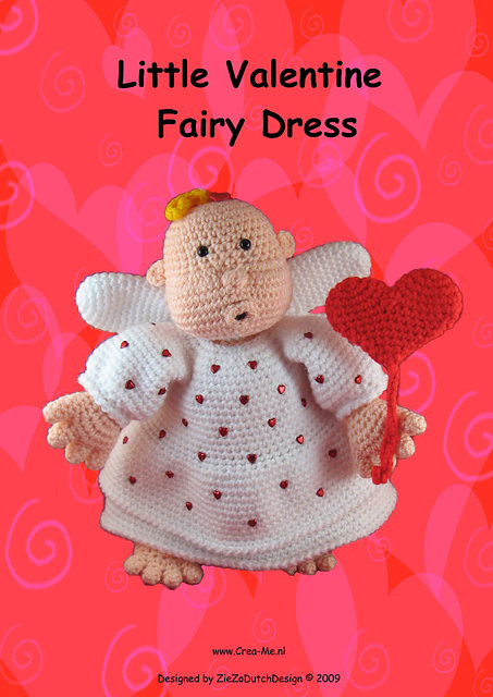 Little Valentine Fairy Dress