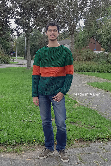 Basic top down Sweater