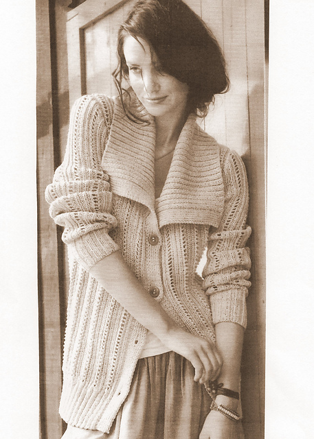 05 Veste col châle