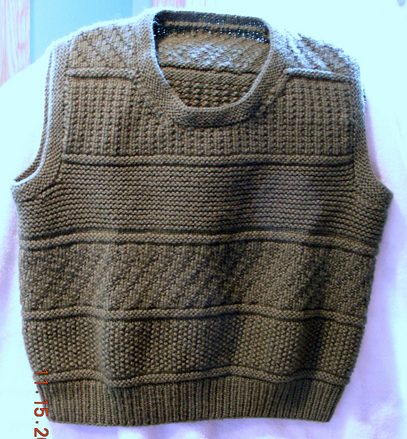 Sampler Slipover Waistcoat