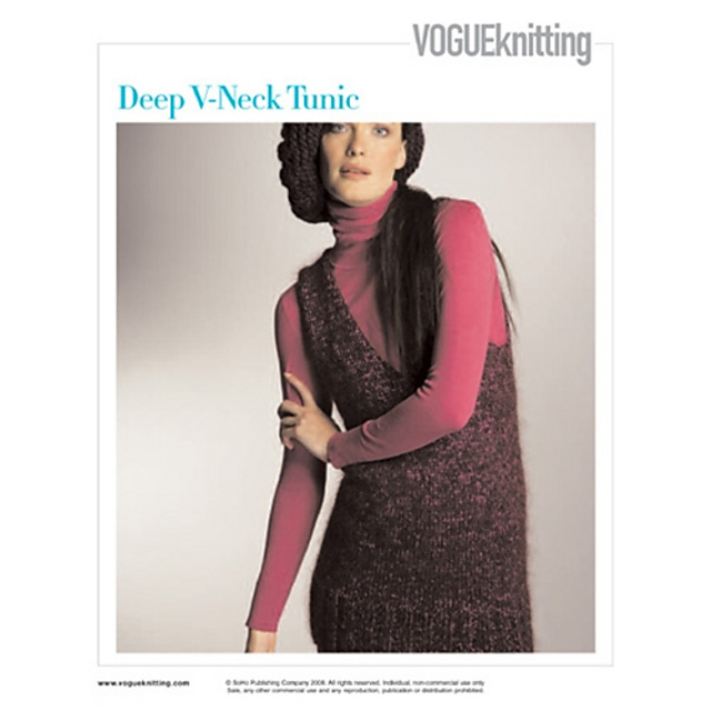 #27 Deep V-Neck Tunic