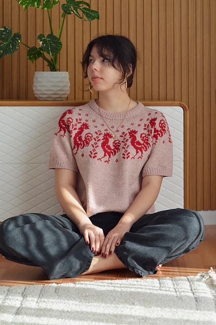 Rooster sweater