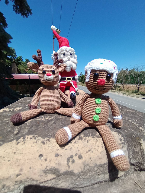 GingerMan Bread Finger Puppet