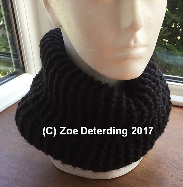 Easy Ribbed Cowl