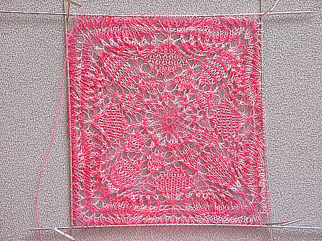 Eight-Pointed Star Doily 1
