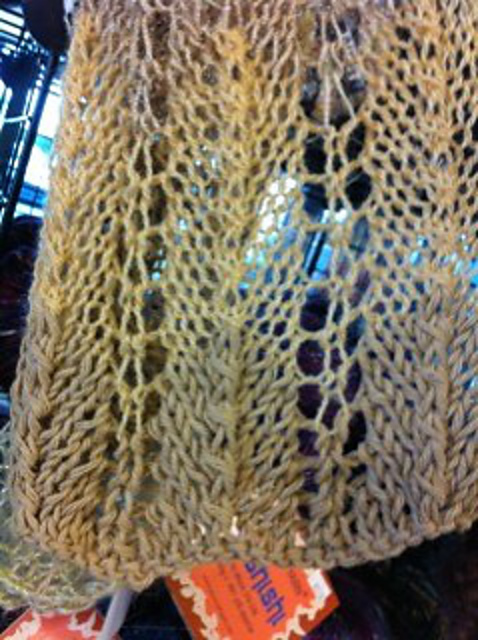 Lace Eyelet Scarf
