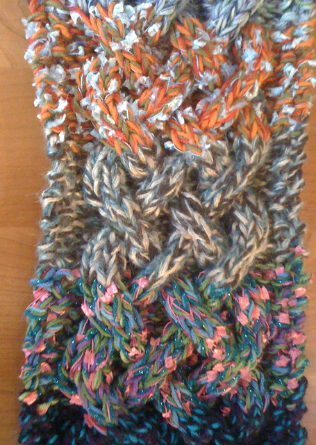 Celtic Cable Scarf