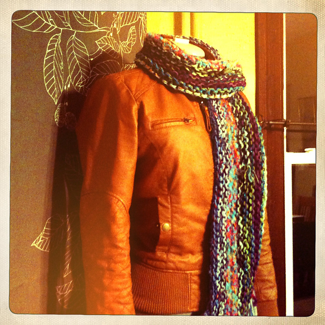 Garter Stitch Scarf