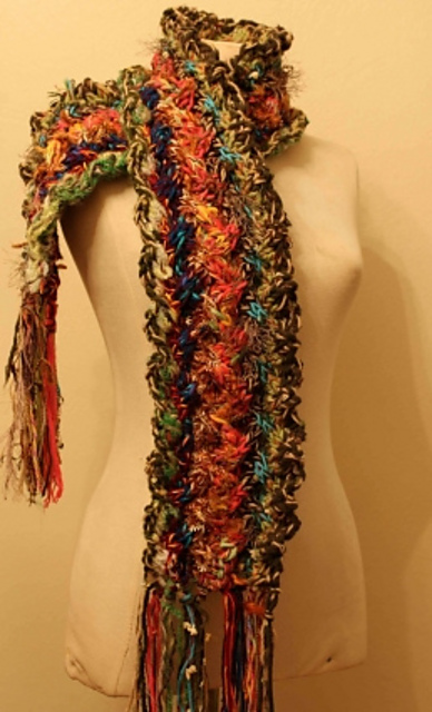 Horizontal Cable Scarf