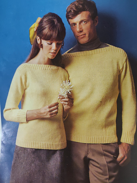 "Hers" Boatneck Pullover #770-20