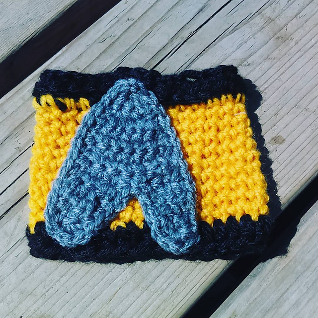 Ravelry: Star Trek Badge pattern by Tina Prystup