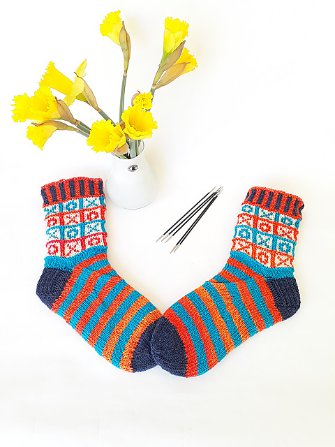 Tic Tac Toe Socks