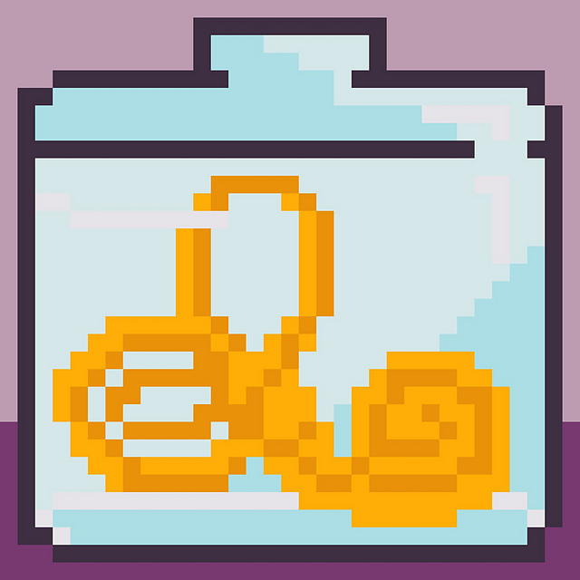 Cochlea (Inner Ear) in a Jar Tapestry