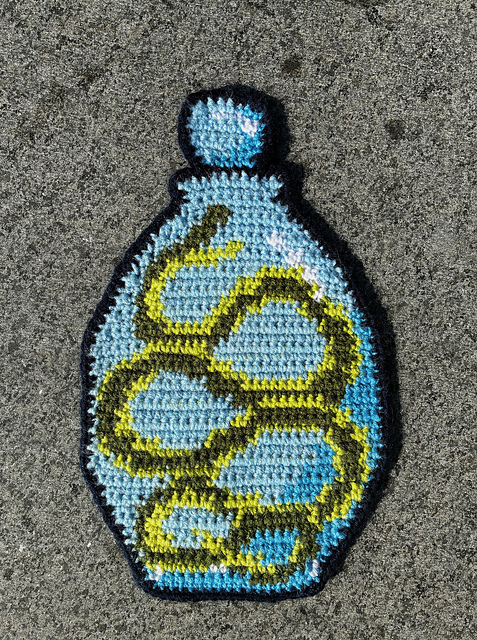 Snake in a Jar Tapestry