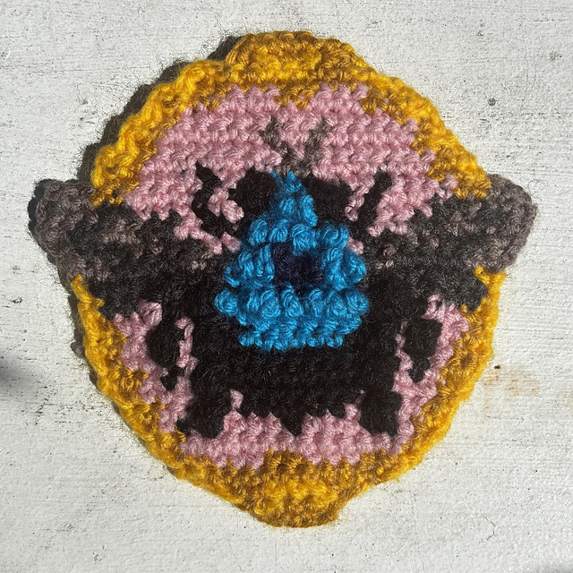 Blue Carpenter Bee Frame