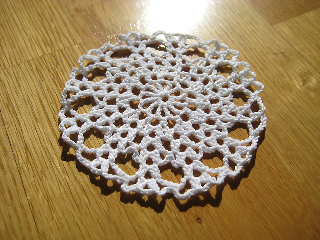 Rund duk / Doily