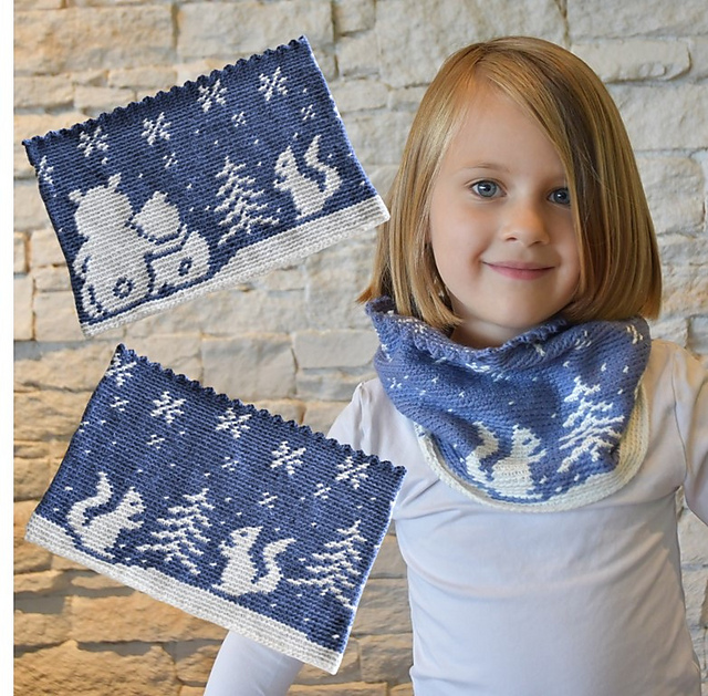 Cowl "Winterdream" (crochet)