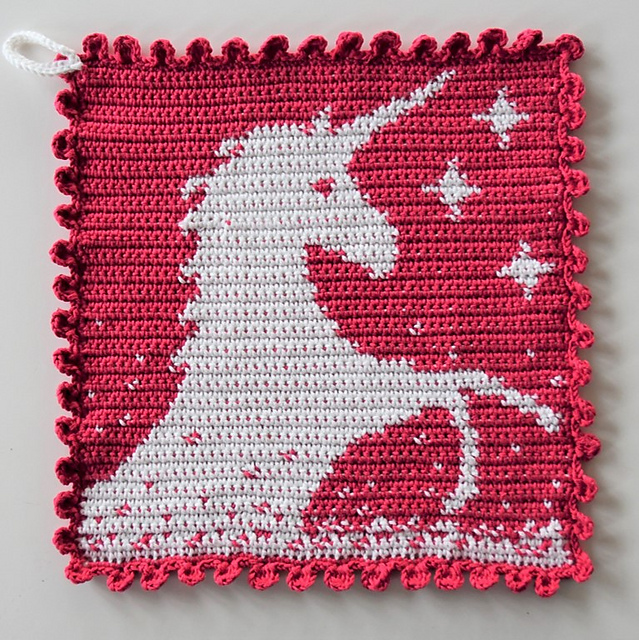Cloth "Ella Unicorn" (crochet)
