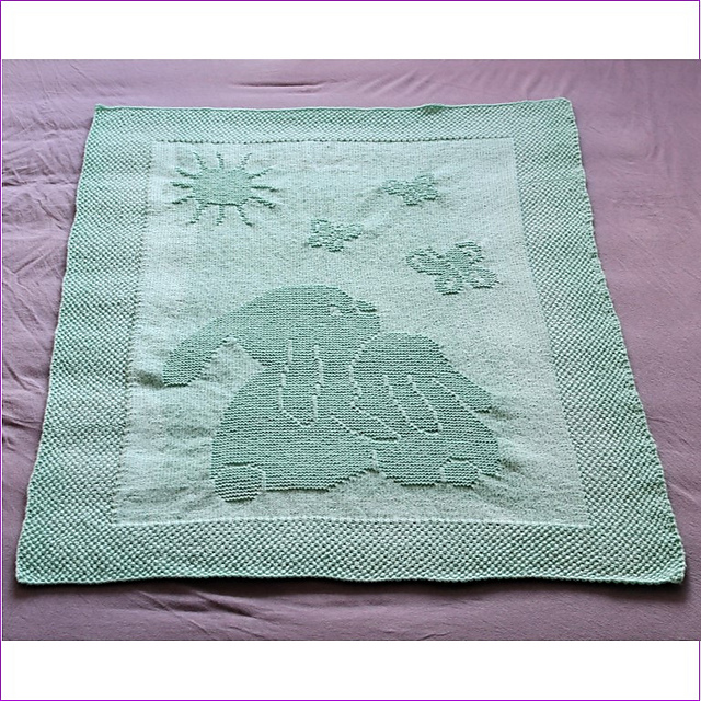 Baby blanket "Happiness"