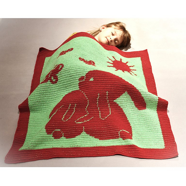 Baby blanket "Happiness"