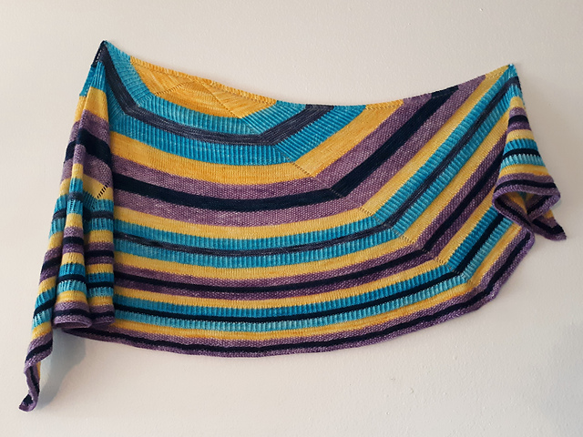 Winter Twigs Shawl