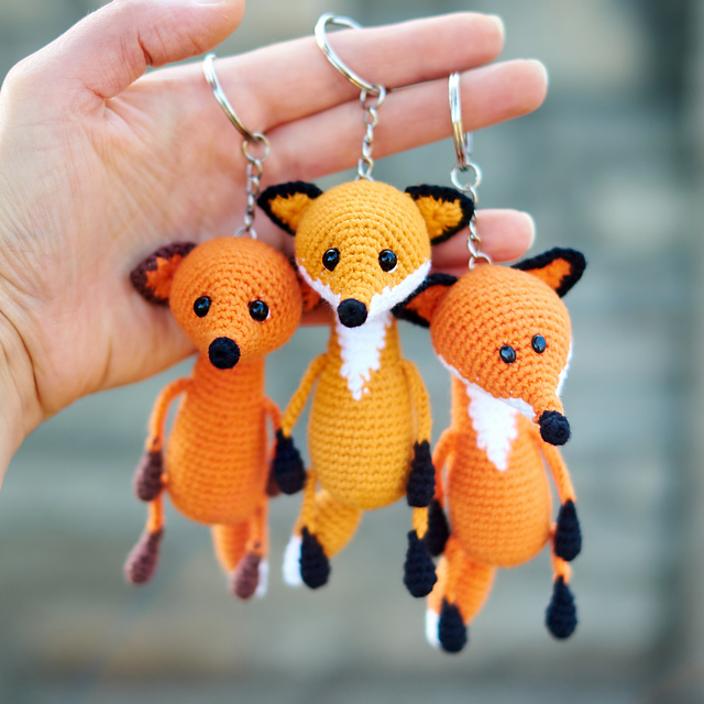 Keychain Fox
