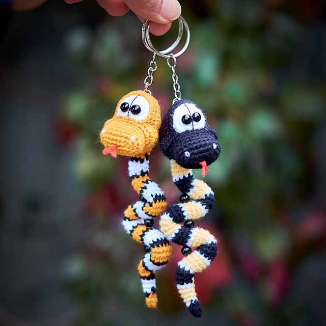 Ravelry: Keychain Snake pattern by Zayceva Natalia