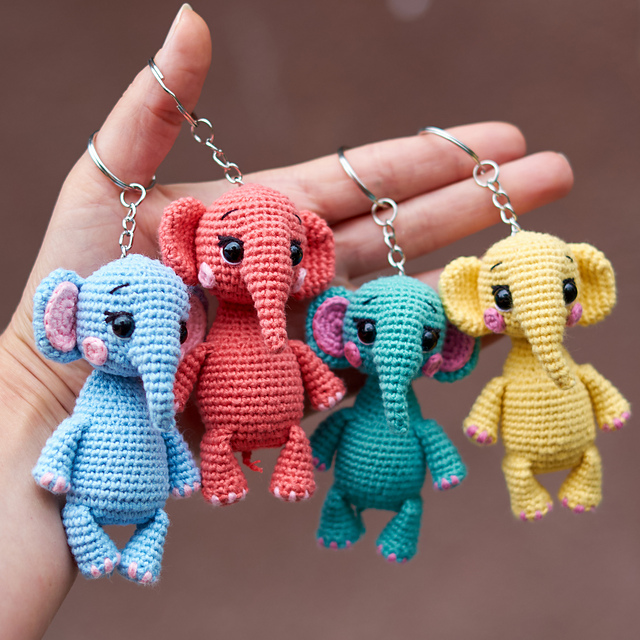 Elephant Keychain