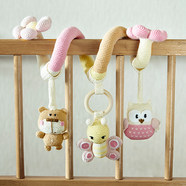 Spiral rattle