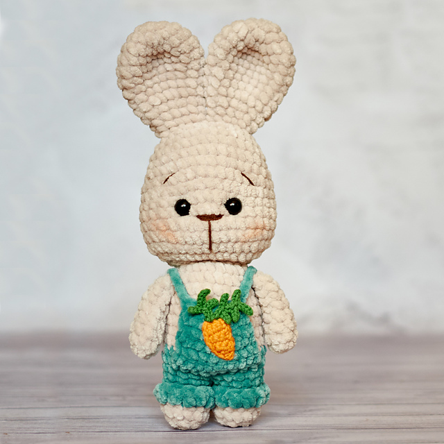 Small plush bunny