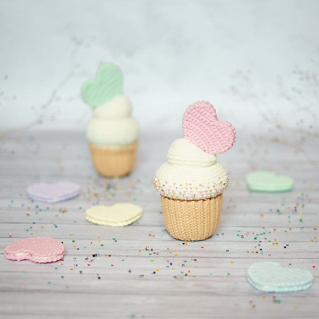 Сupcake with heart