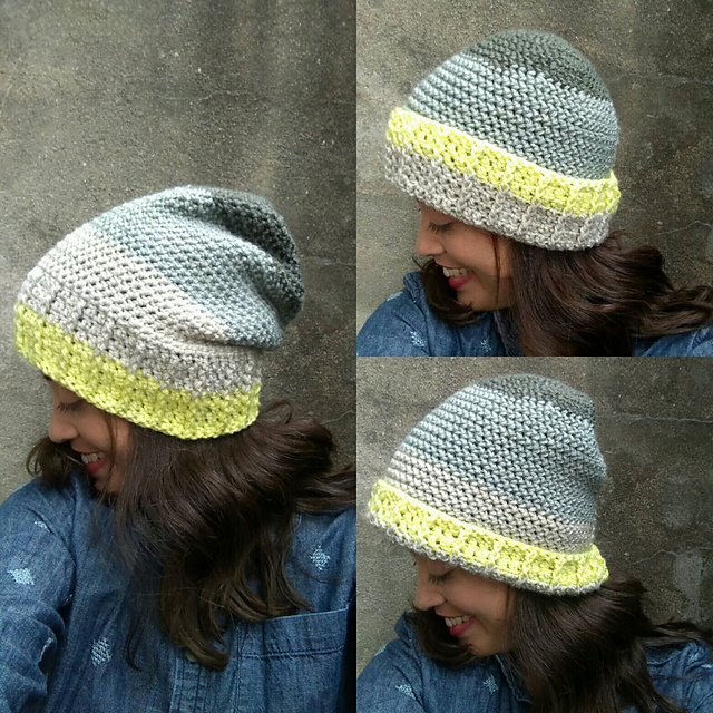 Reversible Chunky Brim Beanie
