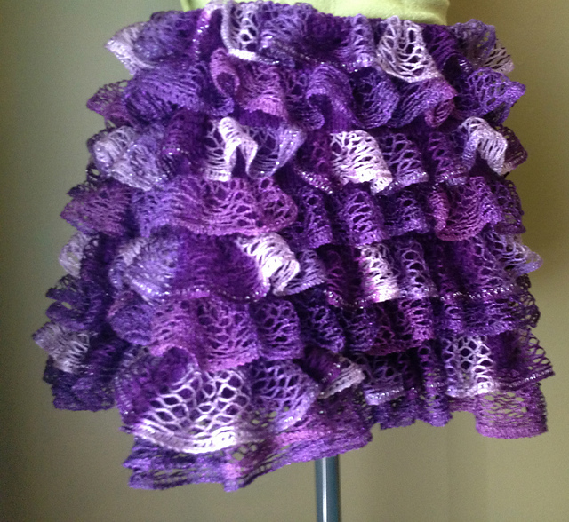 Ravelry: Jessica Ruffle Skirt pattern by Amy Nero