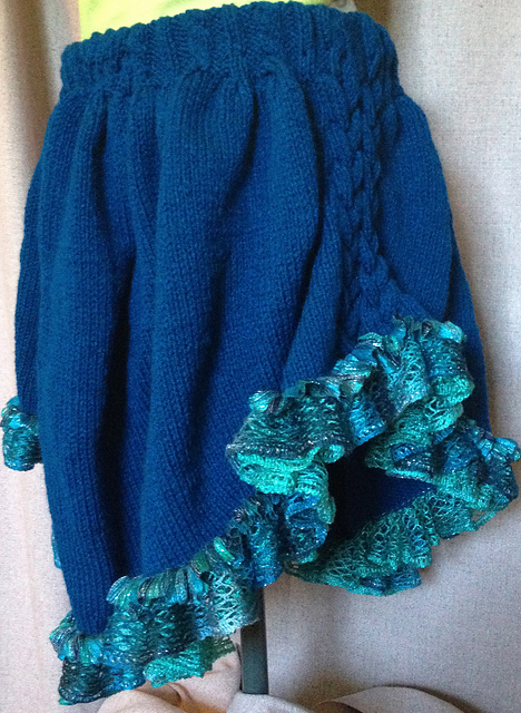 Josephine Split Ruffle Skirt