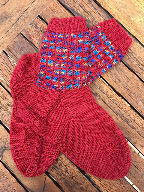 Sweet squares Woman Sock