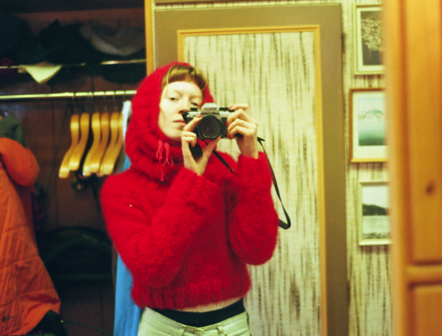 Little red riding hood sweater