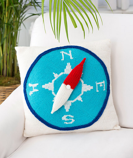 Compass Pillow