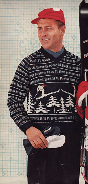 No. 4314 Ski Jump Sweater