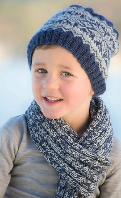 1310-17 Scarf and Hat