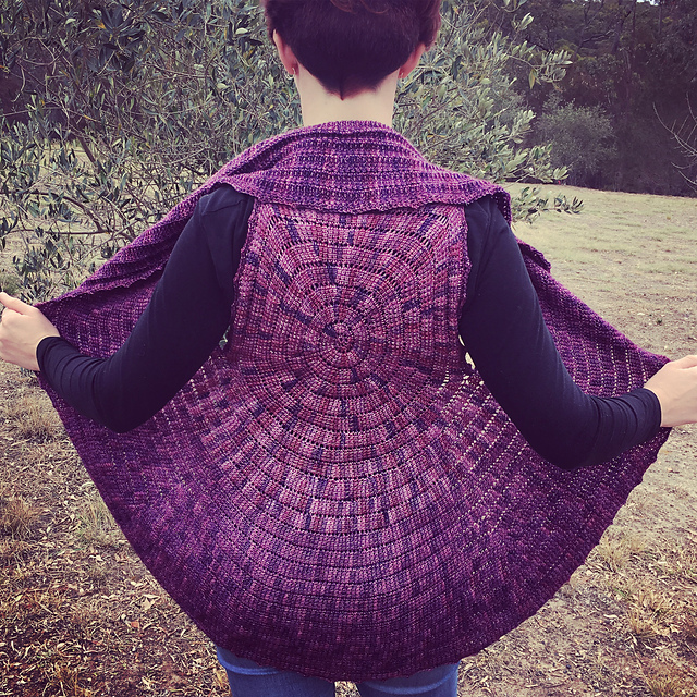 Never-Ending Spiral Vest