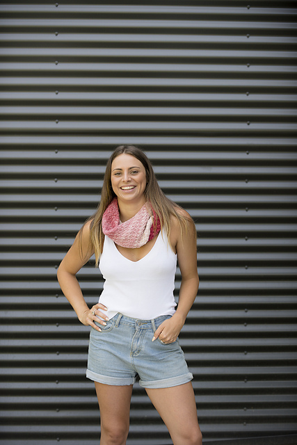 Coconut Ice Scarf